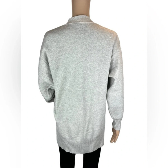 RODEBJER Womens Sweater Cardigan Grey Button Down Size XS Wool Blend - Picture 4 of 10